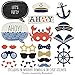 Big Dot of Happiness Ahoy - Nautical Photo Booth Props Kit 20 Count