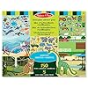 Melissa-Doug-Reusable-Sticker-Pad-Habitats-Activity-Pad-Sticker-Pad-3-Gift-for-Boy-or-Girl Melissa & Doug Reusable Sticker Books for 3+ Year Olds, Habitats & Nature Sticker Book, Plane Activities Toddlers…