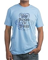 CafePress - Charmed: The Power Of Three Heart - Fitted T-Shirt, Vintage Fit Soft Cotton Tee