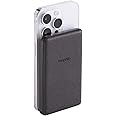 mophie Snap+ Juice Pack Mini - Wireless Portable Magnetic Charger with 5000 mAh Internal Battery, Compatible with MagSafe & Q