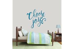 Sweetums Signatures Choose Joy Wall Decal 48" Wide x 48" Tall Navy Blue