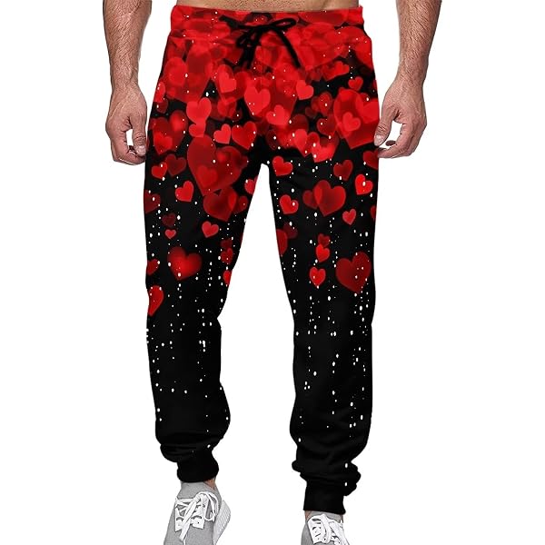 Amazon.com: Crazee Wear Baggy Gym Pants Red Burnout Baggies