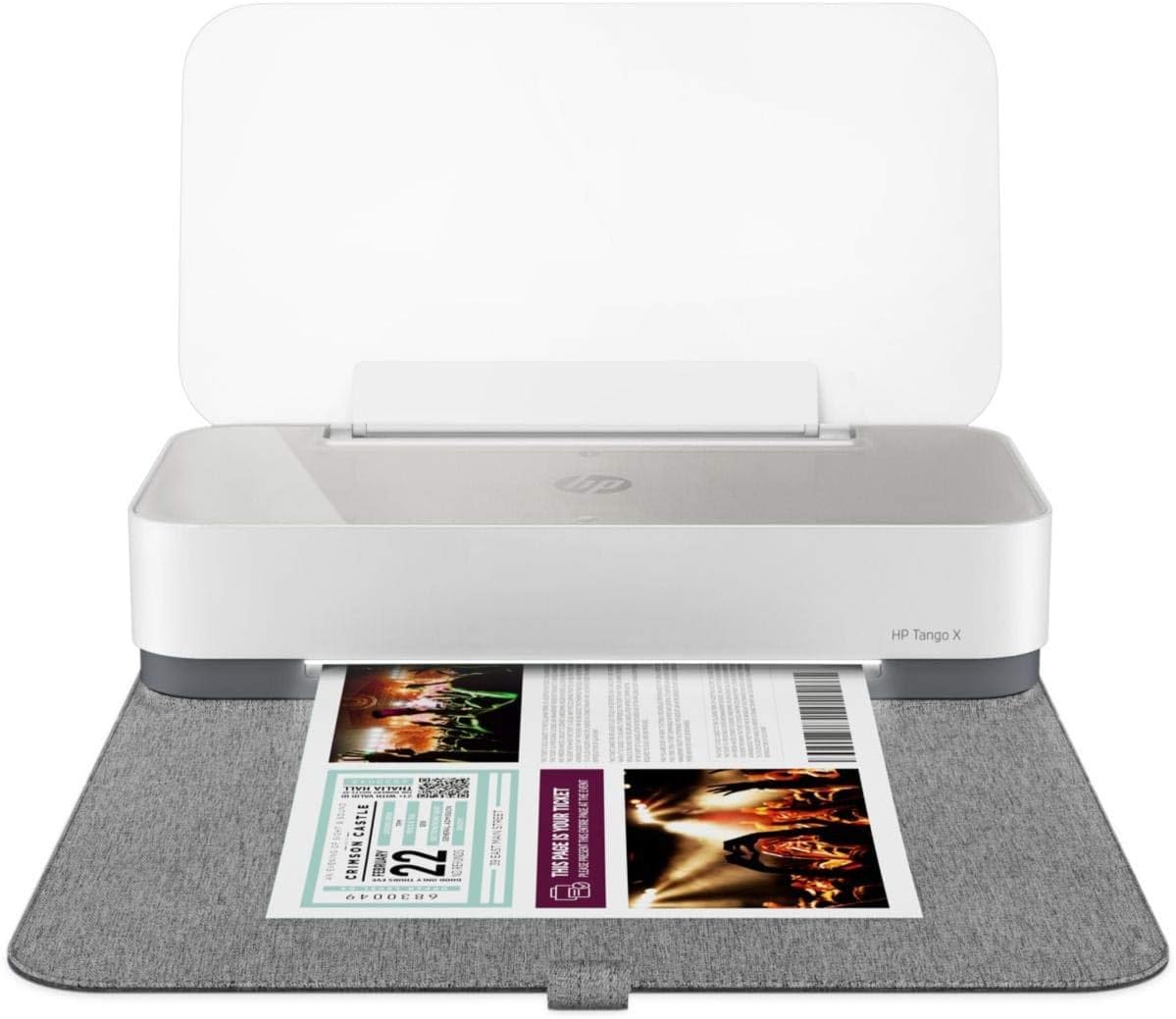 HP Tango X 110-3DP65B Voice Activated, Wireless Smart Home Printer-White: Buy Online at Best 