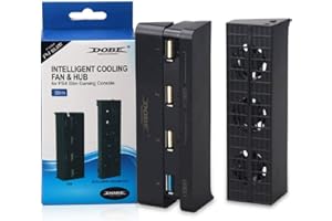DOBE FOMIS ELECTRONICS Dobe intelligent cooling fan & hub for Sony PlayStation 4 PS4 Slim Console System