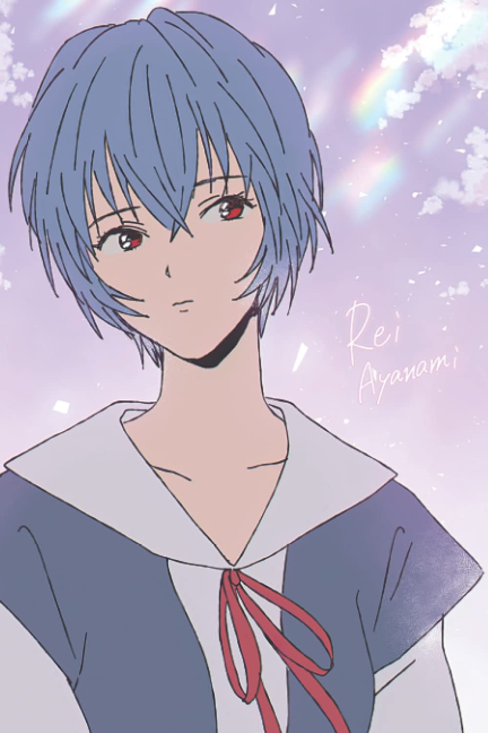 Rei Ayanami Notebook: Neon Genesis 