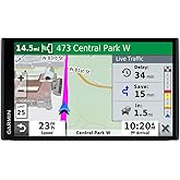 Garmin 010-02038-02 DriveSmart 65, Built-In Voice-Controlled GPS Navigator with 6.95” High-Res Display , Black