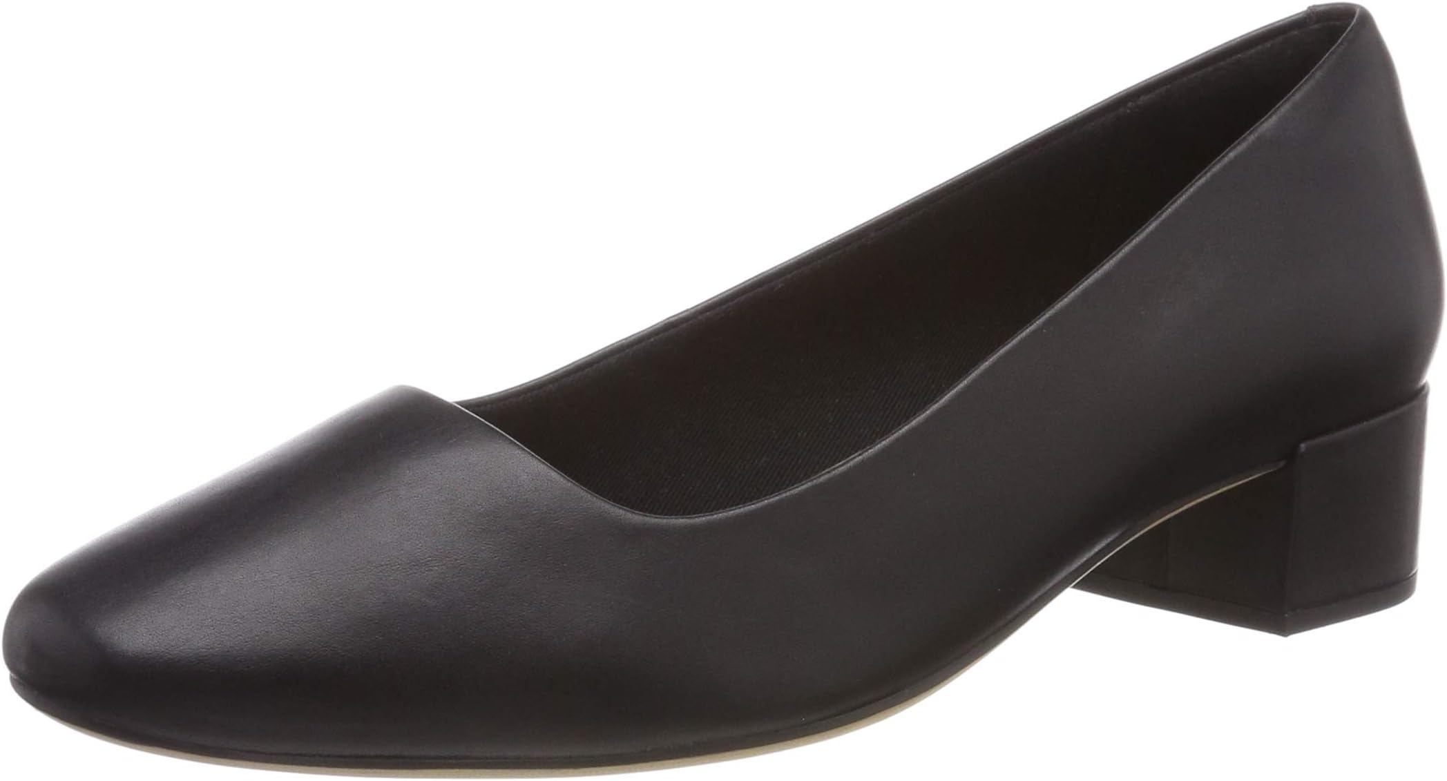Women Orabella Alice Black Leather Pumps