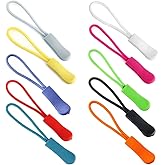 Z ZICOME Colorful Zipper Pulls for Backpacks, Luggage and Jackets, Set of 20