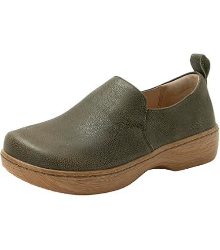 Amazon.com | Alegria Women's Ericka Black Cherry Comfort Leather