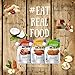 Naturally More Nut Butter Variety Pack 100% All Natural - Probiotics + Flax Travel Size Snack Packets (3 Packs)- Vegan - Gluten Free - Plant Based Protein -