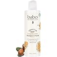 Babo Botanicals Sensitive Baby Fragrance-Free 2-in-1 Shampoo & Wash - Shea Butter, Calendula & Aloe Vera - EWG Verified - Cruelty-Free - Vegan - Pediatrician Tested - For Babies & Kids