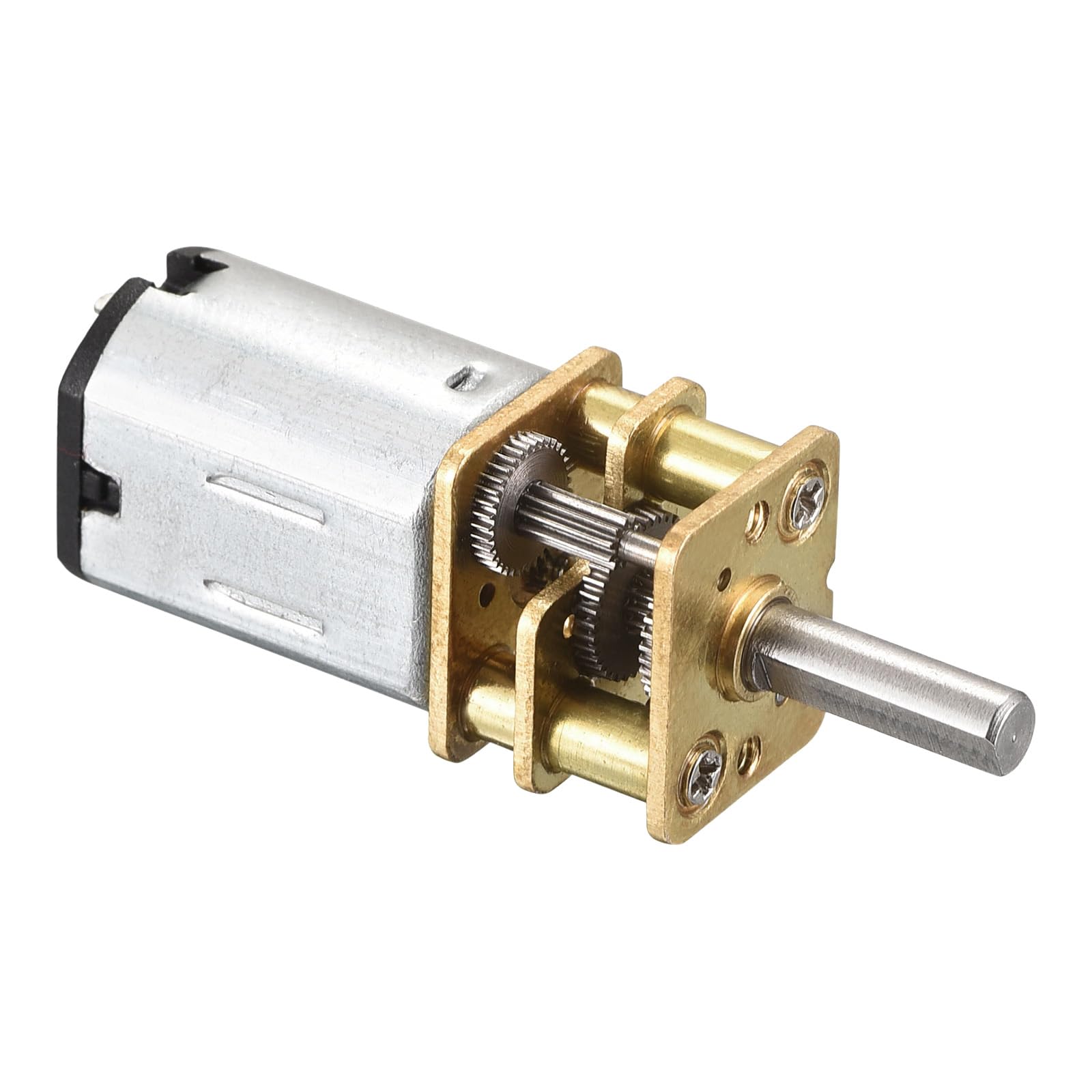 Rebower Micro Speed Reduction Gear Motor with Full Metal Gearbox [ for DIY RC Aircraft, Model Car ] - 300RPM / DC 12V / 1 Pcs