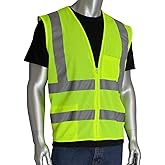 CustomGrips BY SISO SAFETY Vest 4X-Large, with Reflective Strips for Safety, High Visibility Safety Vest with Pockets, Breathable Fabric Multipurpose Work Vest for Men and Women ANSI Class 2 Vest