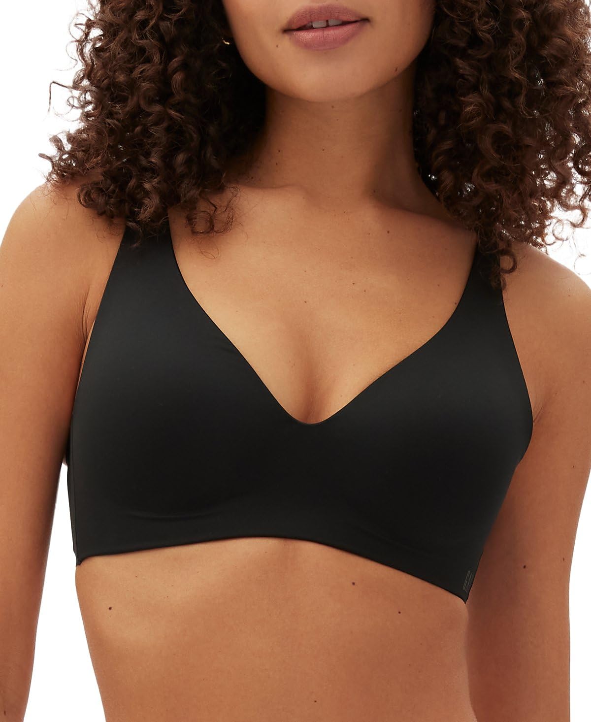 Photo 1 of GapBody Women's Everyday Essentials Wireless Bra GPW00355 - True Black, Size 36B
