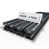 4PCS 23.6inch(600mm) T Slot 2020 Aluminum Extrusion