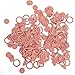 TMCCE Bachelorette Confetti Rose Gold Circle Ring for Wedding Party Bridal Shower Engagement Decorations