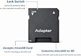 Harrista 5X Micro SD to SD Card Adapter Converter for Camera Laptop PC Black view 5