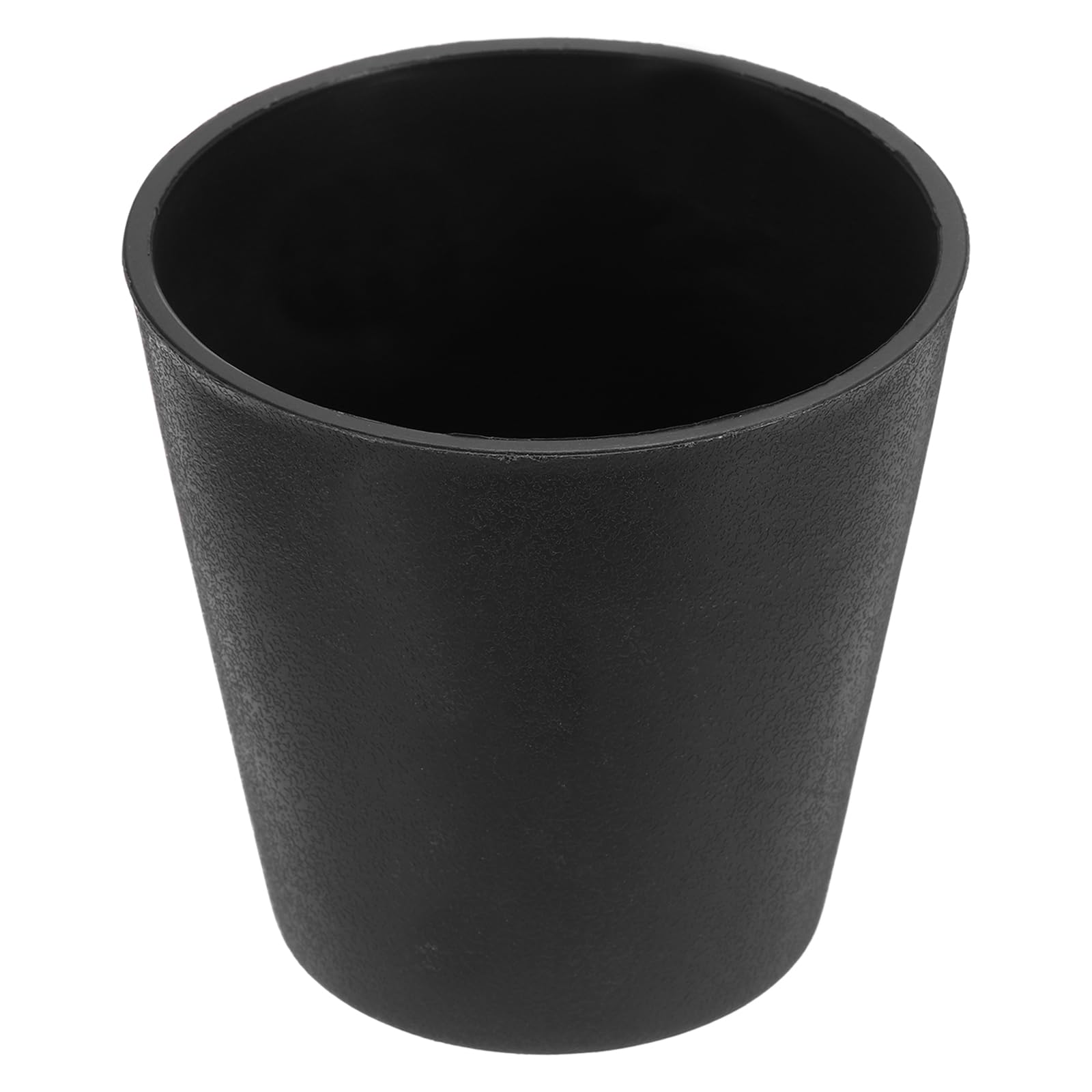 PATIKIL 3 Inch/8cm Mini Plastic Planter Pot, Modern Round Flower Pot Plant Container for Indoor Outdoor, Black