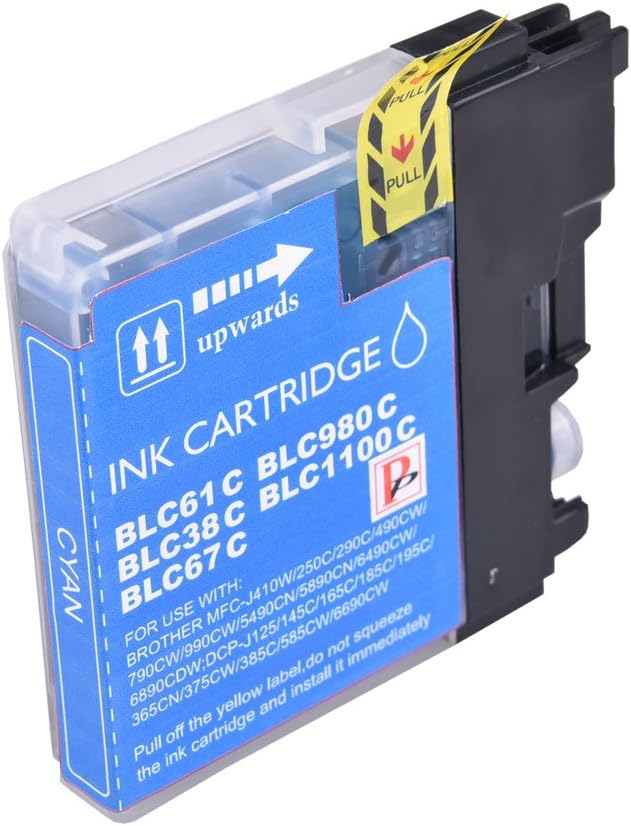 PerfectPrint Compatible Ink Cartridge Replacement for Brother MFC-250C 255CW 290C 295CN 297C 490CN 5490CN 5890CN 790CW 795CW 6490CW 6890CDW 990CW LC980 (Black/Cyan/Magenta/Yellow - Image 4