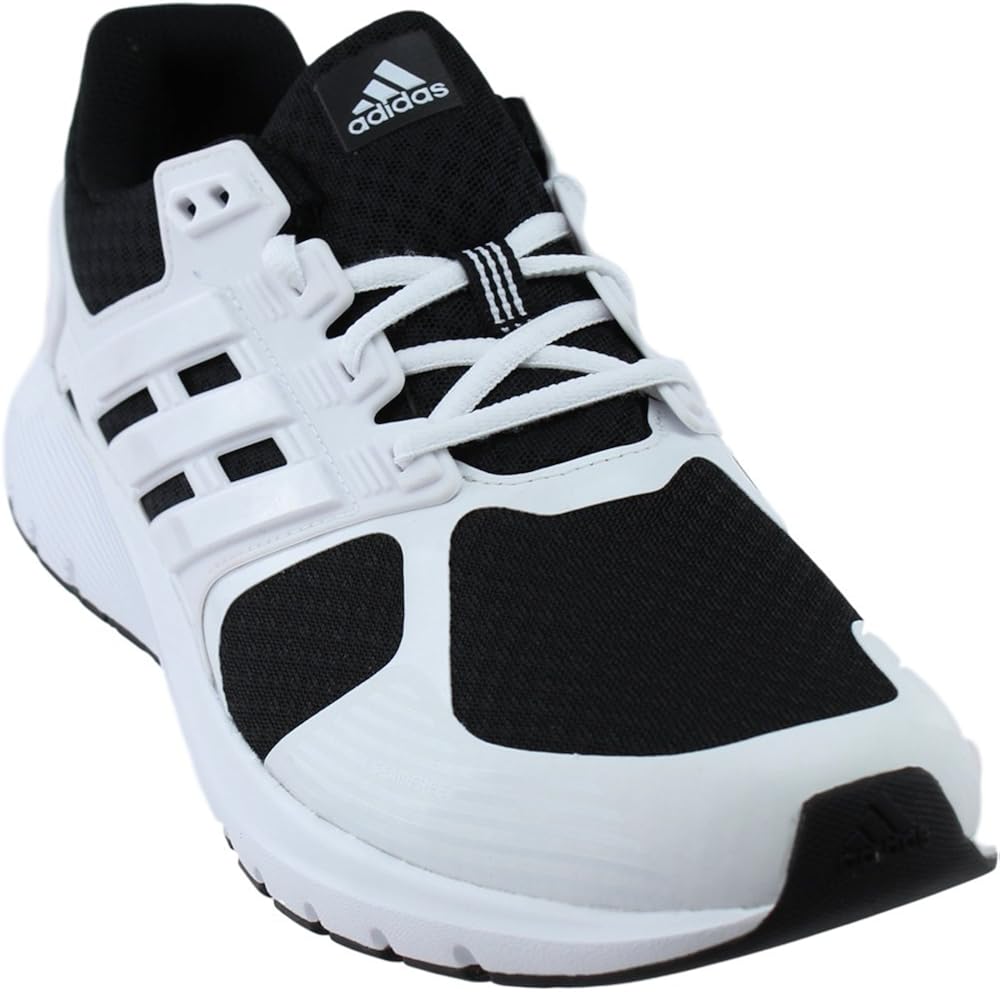 Amazon.com | adidas Men's Duramo 8 M Running Shoe (10 M US, White/Black/White) | Road Running