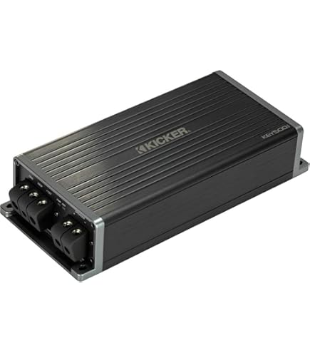 Amazon.com: Kicker 47KEY2004 4-Channel DSP Smart Amplifier, 4x50W