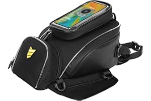 HXBER Motorcycle Tank Bag Multifunctional with Phone Holder Suitable for Most Cross-Riding Motorcycles Handbag