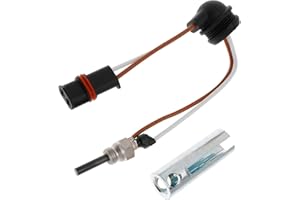 Fudoray 252069011300 12V Glow Plug Heater for Eberspacher Espar Airtronic B4 D2 D4 D4S Diesel Parking Air Heater Car Ceramic Glow Plug with Removal Fitting Tool