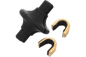 SKISUNO Archery for Random Color Kisser Button for Bow String with Silicone and Copper Material Accurate Positioning