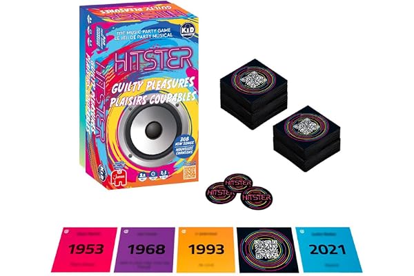 HITSTER - Guilty Pleasure - The Ultimate Music Trivia Party Game for Adults and Families - All-Time Playlist with The Greates