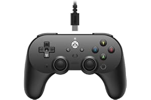 8BitDo Pro 2 Wired Controller for Xbox, Hall Effect Triggers and Joysticks, 3.5mm Audio Jack, Compatible with Xbox Series X|S