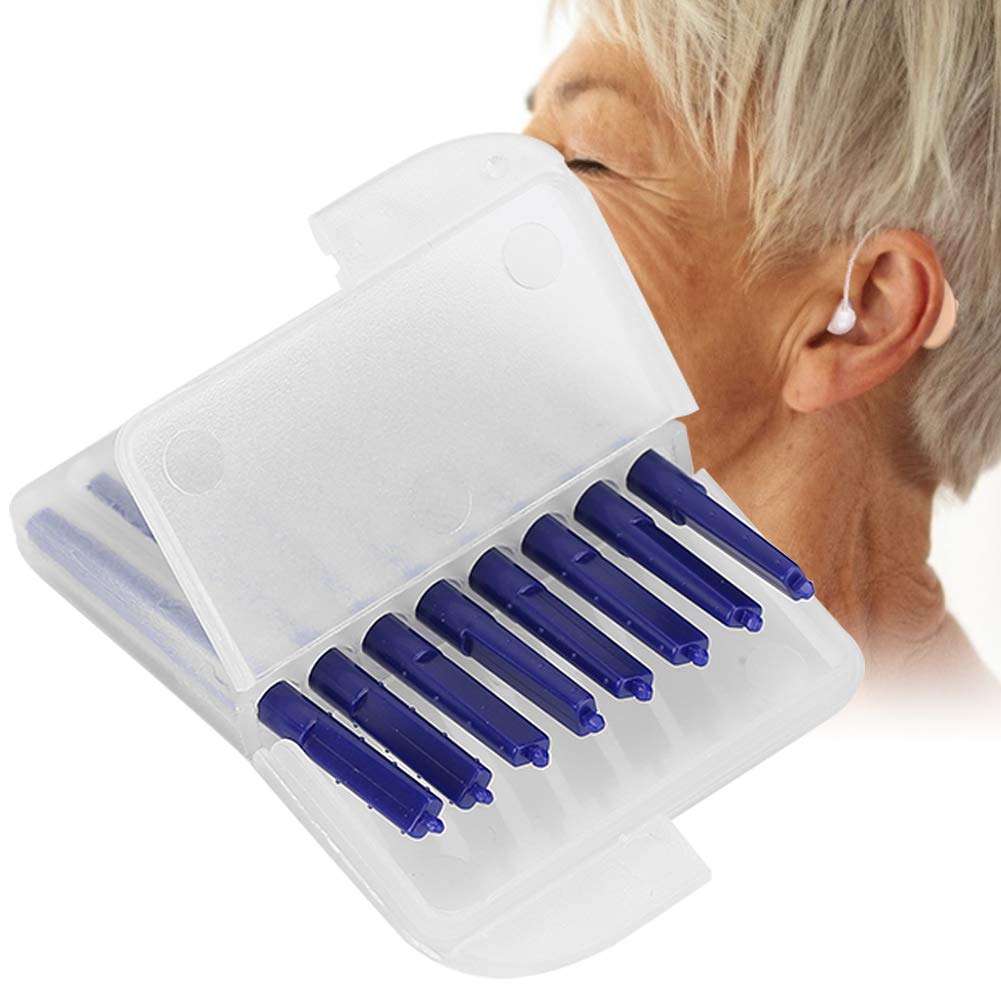 Brrnoo Hearing Aid Earwax Filters, Dustproof Earwax Guard Filters Hearing Aids Accessory Hear Clear Hearing Aid Wax Guards