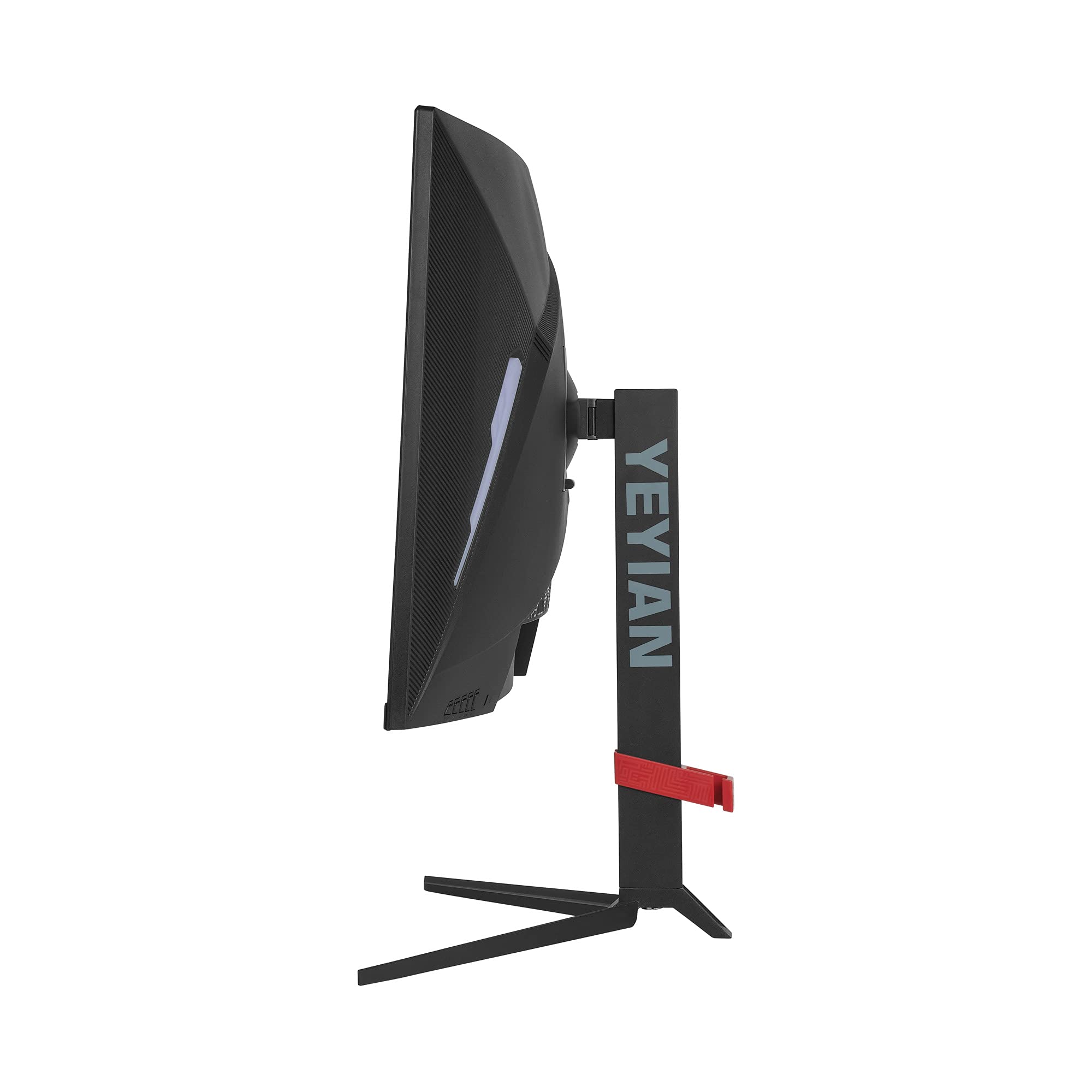 YEYIAN SIGURD 3501 32” Curved 1500 PC Gaming Frameless LED 2K Multistand Monitor, 1440P QHD, 165Hz, 1ms, 2500:1, 16:9, 178°, 16.7M Colors, G-Sync FreeSync, DP/HDMI/USB, Speaker, RGB, Tilt/Height/Pivot