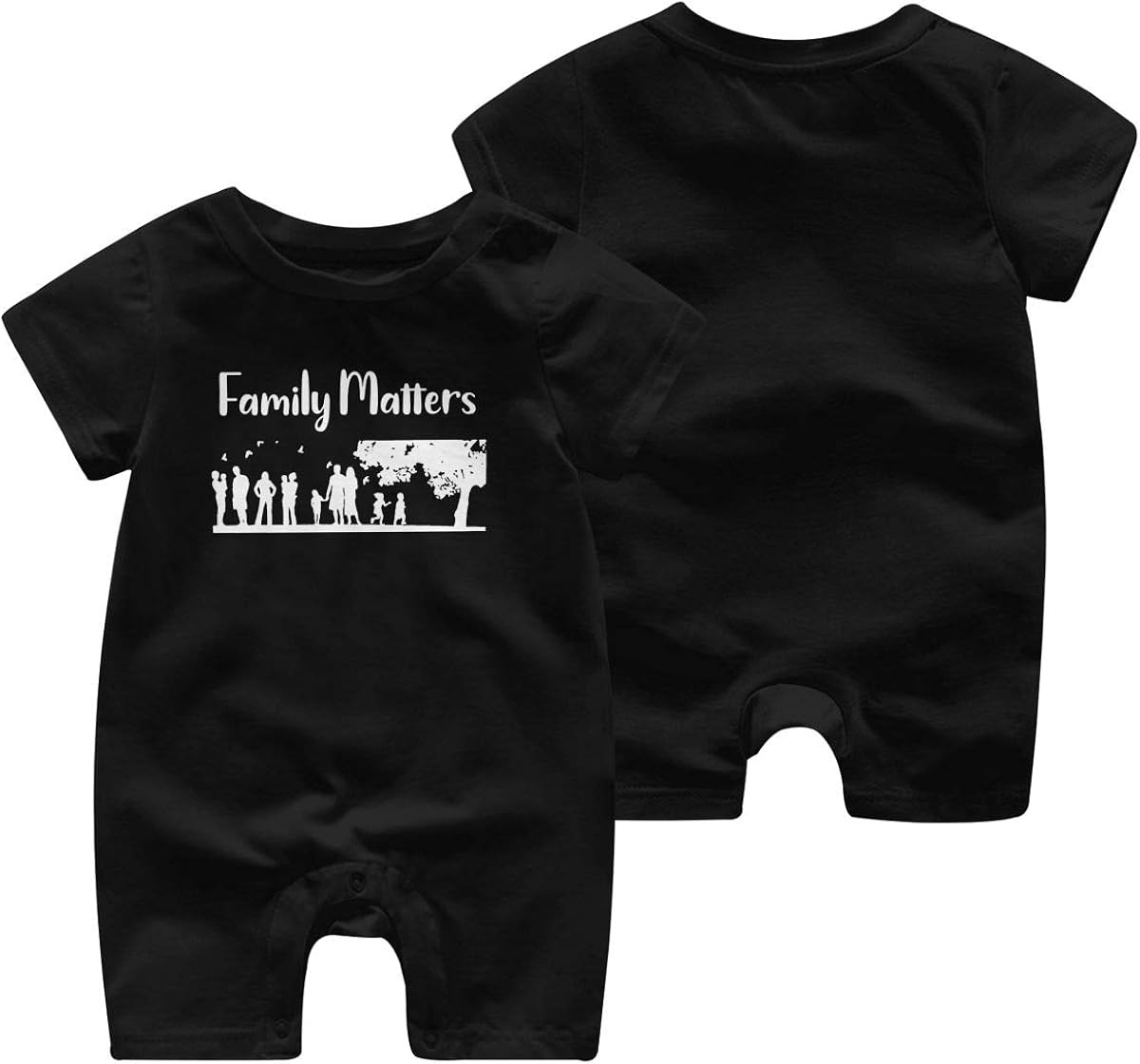 Family Matters Baby Onesie Organic ShortSleeve Bodysuit