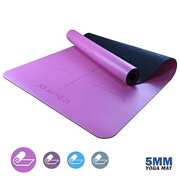 Xingdi - Esterilla para Yoga (Caucho Natural), Color Rosa ...