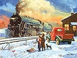 Going Home for Christmas a 500-Piece Jigsaw Puzzle by Sunsout Inc.
