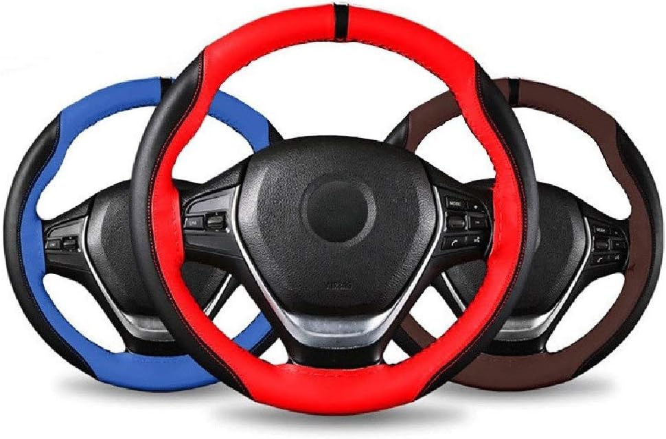 Car Steering Wheel Cover Microfiber Leather Steering Wheel Cover