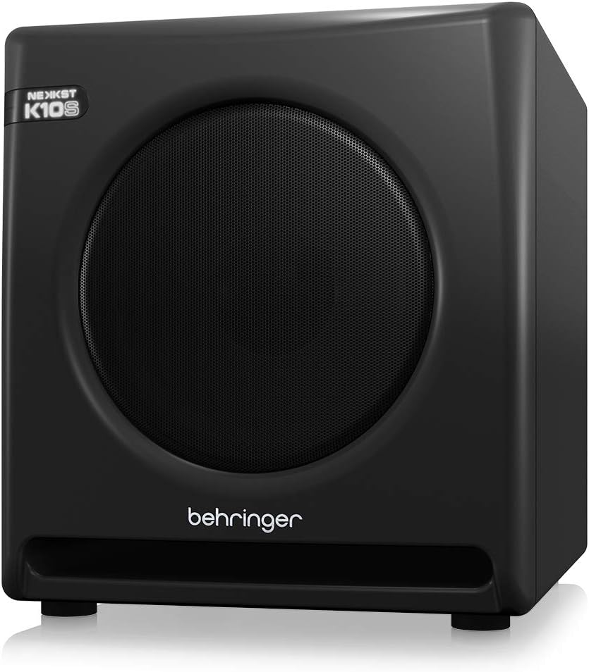 Behringer NEKKST K10S Audiophile 10" Studio Subwoofer with High Excursion Woofer, Black - Image 4