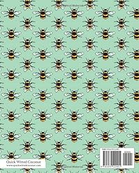 Bumblebee Notebook - Ruled Pages - 8x10
