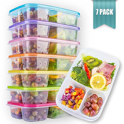 Buy Reusable Microwavable Meal Prep Containers with Lids Online in