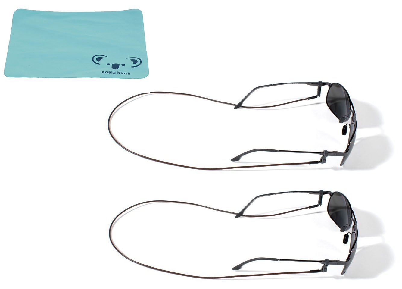 Croakies Premium Leather Eyewear Retainer Eyeglass Strap