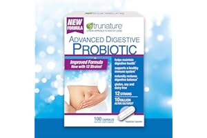 TruNature Digestive Probiotic Capsules, 100 Count