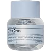 J Beverly Hills Shine Drops Hair Treatment Oil with Botanical Oils for Shine, Nourishment and Dry Hair Repair, 2.2 Oz