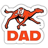Campbell University Fighting Camels 4-Inch Proud Dad Die Cut Decal Officially Licensed Collegiate Product