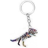 SHTALHST Dinosaur Keychain, Funny Dinosaur Keychain, Personalized Keychain Gifts for Friend, Creative Keychain, Stylish Farewell gift for Educators, Husband Anniversary and Birthday Gift