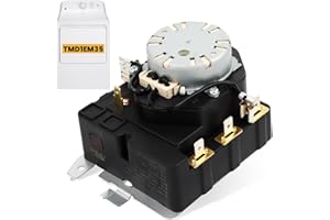 KINOK WE04X25280 Dryer Timer TMD1EM35 234D2377P005 Compatible for GE Dryer Timer Replacement GTD33EASK0WW GTX22EASK0WW GTX33EASK0WW HTX21EASK0WW for Ge Dryer Parts 1 Year Warranty