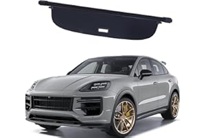 Housse de coffre rétractable pour Porsche Cayenne 2019, 2020, 2021, 2022, 2023, 2024, protection de l'intimité des bagages