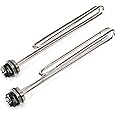 Water Heater Element 4500W,Screw-in,Foldback Type 02582 Water Heater Heating Elements By TOP-HEATER, Fits Most Models As AO Smith, GE, Kenmore,Maytag,Whirlpool, Water Heater Element Replacement 2Pack