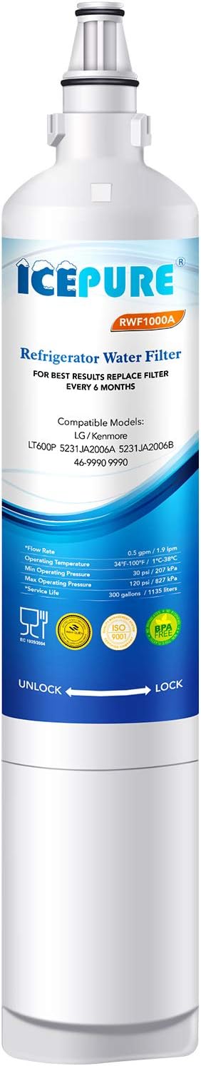 Which Is The Best Refrigerator Water Filter Ice Pure Rwf1000a
