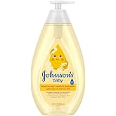 Johnson's Baby Head-to-Toe Wash &amp; Shampoo, Tear Free, 27.1 fl. oz | Aloe &amp; Vitamin B5, No More Tears Formula, Hypoallergenic, pH Balanced, Safe for Newborns, No Added Parabens, Dyes &amp; Sulfates