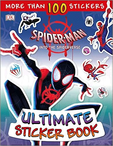 Amazon Com Ultimate Sticker Book Marvel Spider Man Into The Spider Verse 9781465483850 Last Shari Books - brawl stars no me funciona con wifi solo con datosç